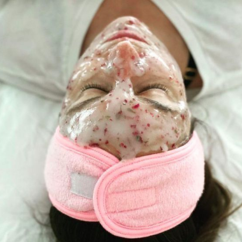 Jelly Gel Mascarilla de Rosas en Polvo   – Hidratación y Luminosidad para tu Piel - Florecer Cosmética