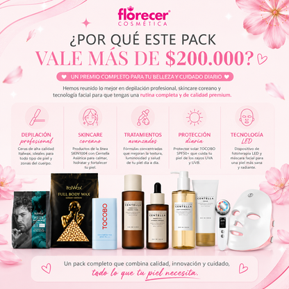 Rifa Premium Florecer Cosmética | Ticket de Participación Premio Increible