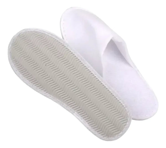 Pantuflas para spa y hoteles Blanco