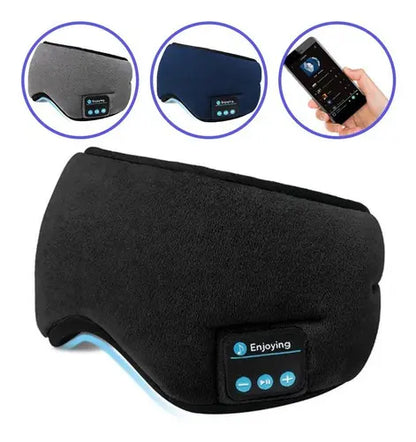Antifaz con Auriculares Bluetooth comodo