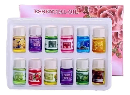 Pack Humidificador Ultrasónico Marin de Madera con Difusor de Aromas, 500 mL y 12 Esencias