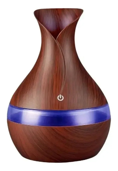 Mini Humidificador De Pétalos Usb Humidificador Aromaterapia Color Marrón Oscuro 300 Ml