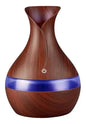 Mini Humidificador De Pétalos Usb Humidificador Aromaterapia Color Marrón Oscuro 300 Ml