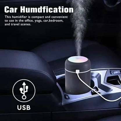 Mini Humidificador Gav Difusor Aromático 300ml Luz Nocturna USB