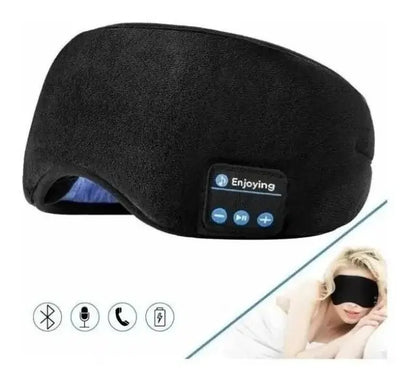 Antifaz con Auriculares Bluetooth comodo