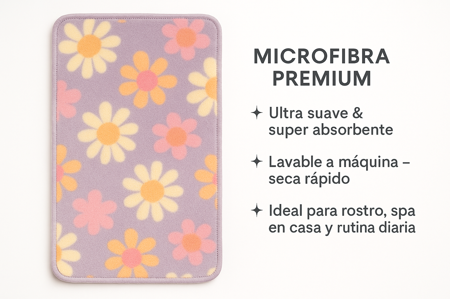 Toallas Faciales Multifuncionales – Suaves, Antibacteriales y Perfectas para tu Rutina de Belleza - Florecer Cosmética