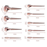 9 brochas de maquillaje profesional