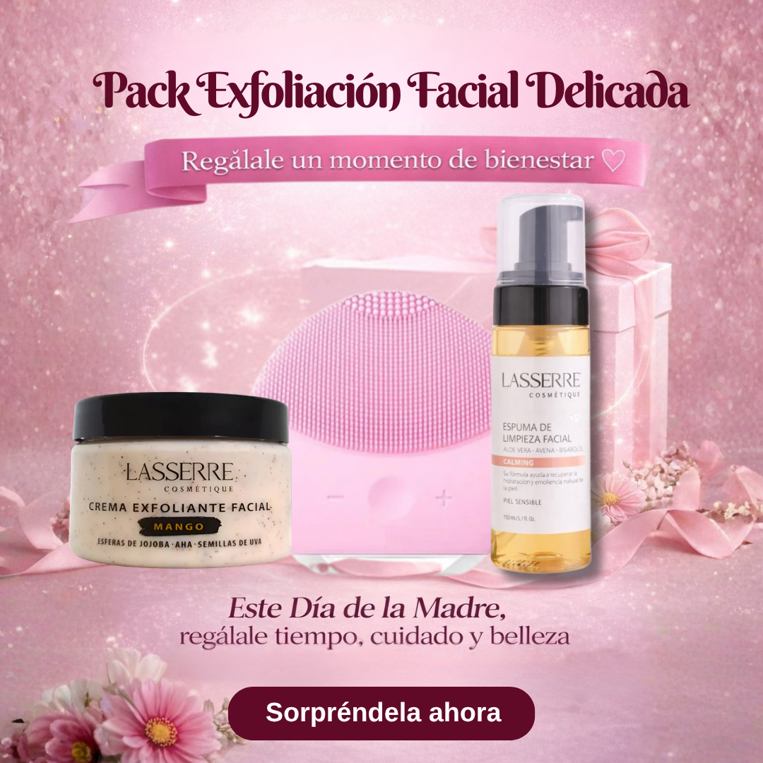 Pack Limpieza y Exfoliación Facial Delicada Premium