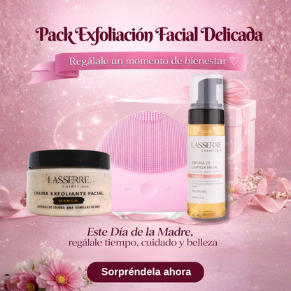Pack Limpieza y Exfoliación Facial Delicada Premium