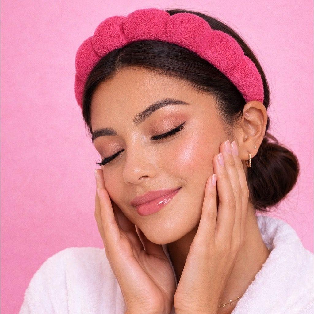 Diadema Acolchada para Skincare y Depilación Facial