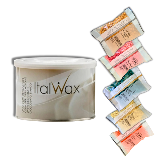 Pack Variedad Wax Box – Lata 400 gr + 6 Minis para Todo Tipo de Zona 100 gr