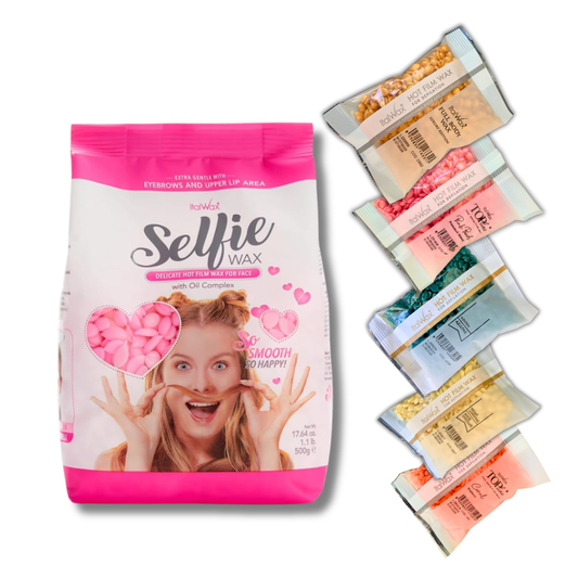 Pack Cera Selfie Premium Mix – 500 g + 6 Minis de 100 g