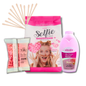 pack depilación facial completo pieles muy sensibles Italwax Selfie + Pink Pearl