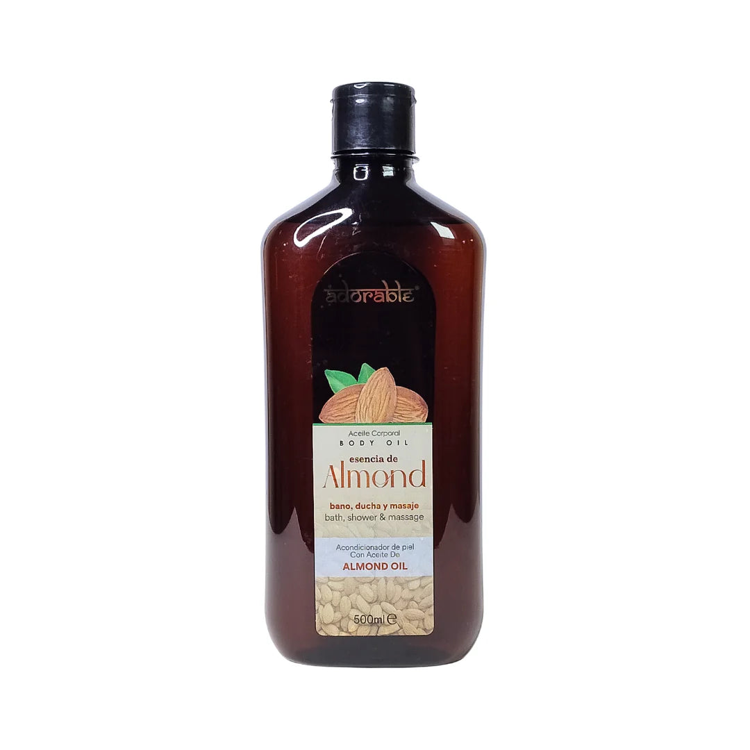 Aceite Corporal Almendra 500 ml Pre y Post Depilación