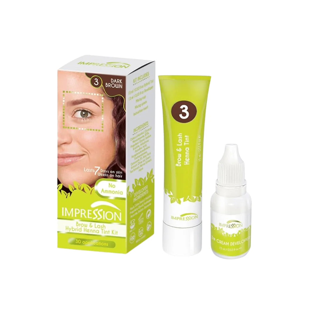 Kit Hair Tinte para Cejas y Pestañas 15 ml