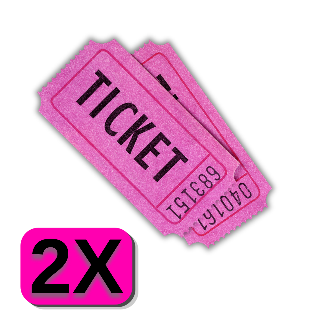 Rifa Premium Florecer Cosmética | Ticket de Participación Premio Increible