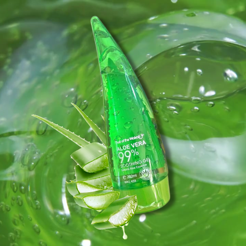 Gel Aloe Vera 99% Natural Post Depilación 270 ml