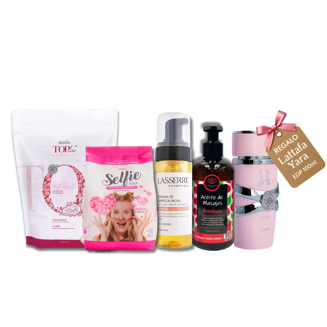 Pack Sensualidad Premium Depilación y Autocuidado de lujo para tu piel + Regalo