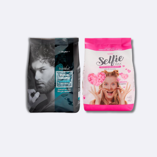 Pack Match Perfecto Beauty & Beard Depilación facial en pareja 2x(500gr)
