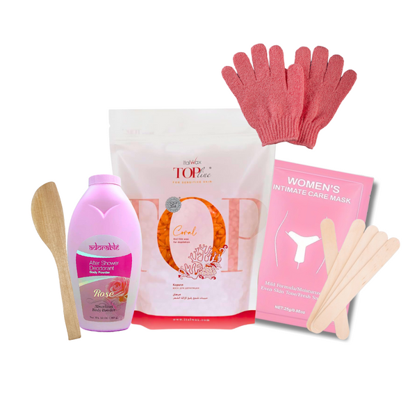 Pack Depilación Body Glow Coral Cuidado Total para Pieles Sensibles - Florecer Cosmética