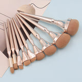 9 brochas de maquillaje profesional